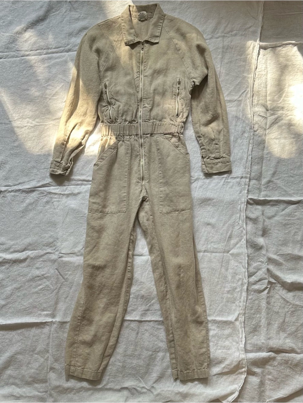 Everybody World Undyed Cotton Utility Jumpsuit XS